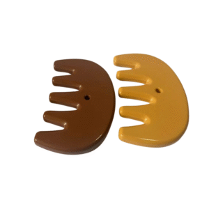 Natural Black Tourmaline Scraping Comb Massager Head Massage