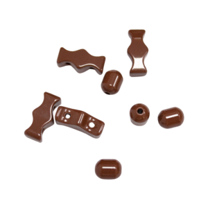 Natural Coffee Tourmaline Beads for Jewelry Making Healing Stone