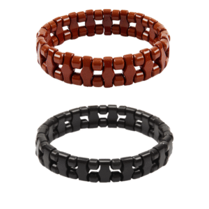 Tourmaline Beaded Bracelet  Infrared Therapy Jewelry