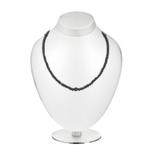 Black Tourmaline Beaded Necklace