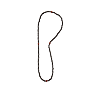 Black Tourmaline Beaded Necklace  Healing Energy Jewelry