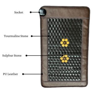Thermal Magnetic Therapy Device Natural Tourmaline Germanium Stone Mattress