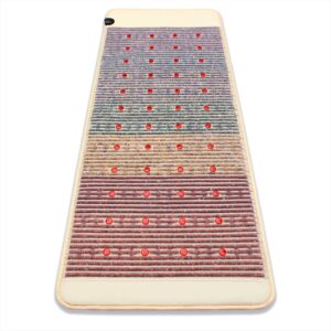 Far Infrared Photon Amethyst Rainbow Chakra Heating Mat