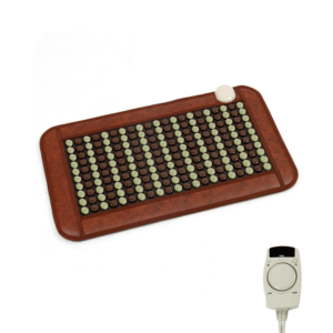Natural Jade Tourmaline Stone Far Infrared Therapy Mat Electric Heating Pad