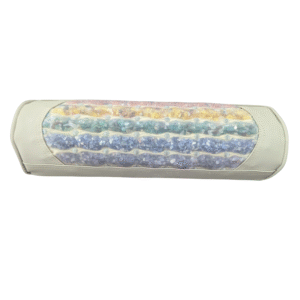 Electric Heating Spinal Massage Meditation 7 Chakra Crystal Healing Pillow