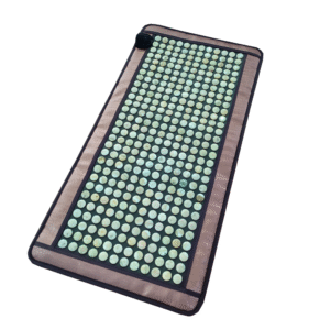Mesh Electric Massage  Heating Heat Infrar Natural Jade Stone Healing Mat