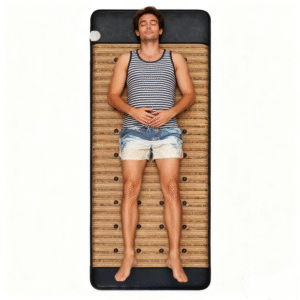 7 Chakra Gemstone Infrared PEMF Mattress with Tourmaline Ceraballs