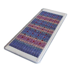 7-Gemstone Heat Therapy Mat PEMF Therapy   Far Infrared Health Massage